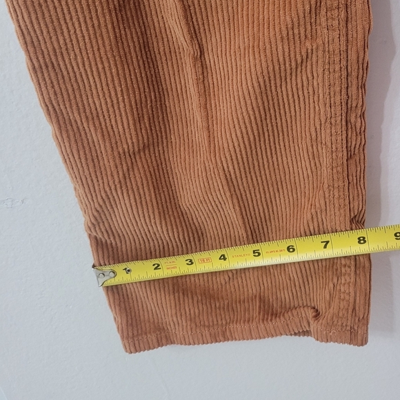 Hollister Women's Tan Corduroy High-Rise Dad  Pants - Picture 9 of 9